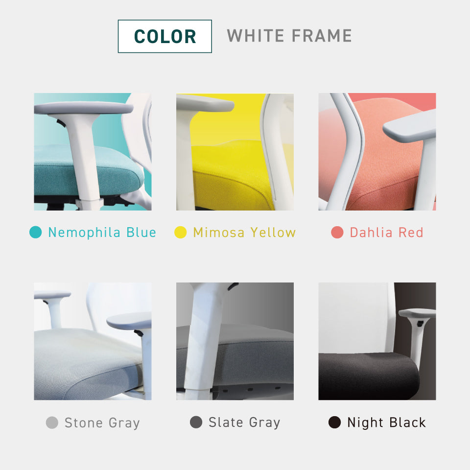 シースルーチェア （肘付き・ヘッドレスト ハンガー付き）ナイロンベース