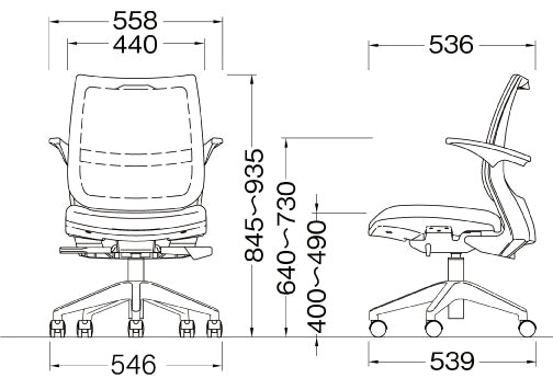 FST-88（アームレストなし）