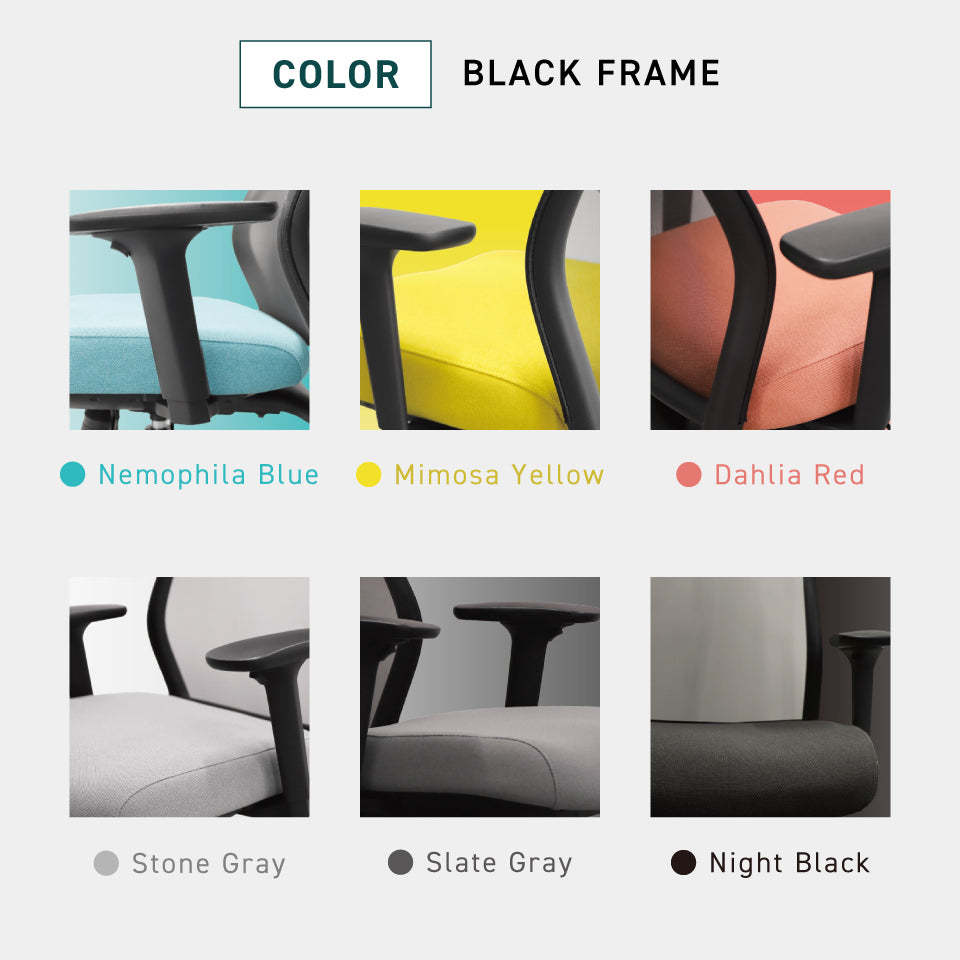 シースルーチェア （肘付き・ヘッドレスト ハンガー付き）ナイロンベース