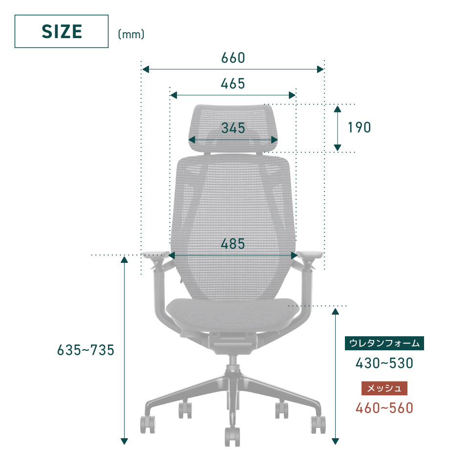AIMchair Pro（ヘッドレストなし）