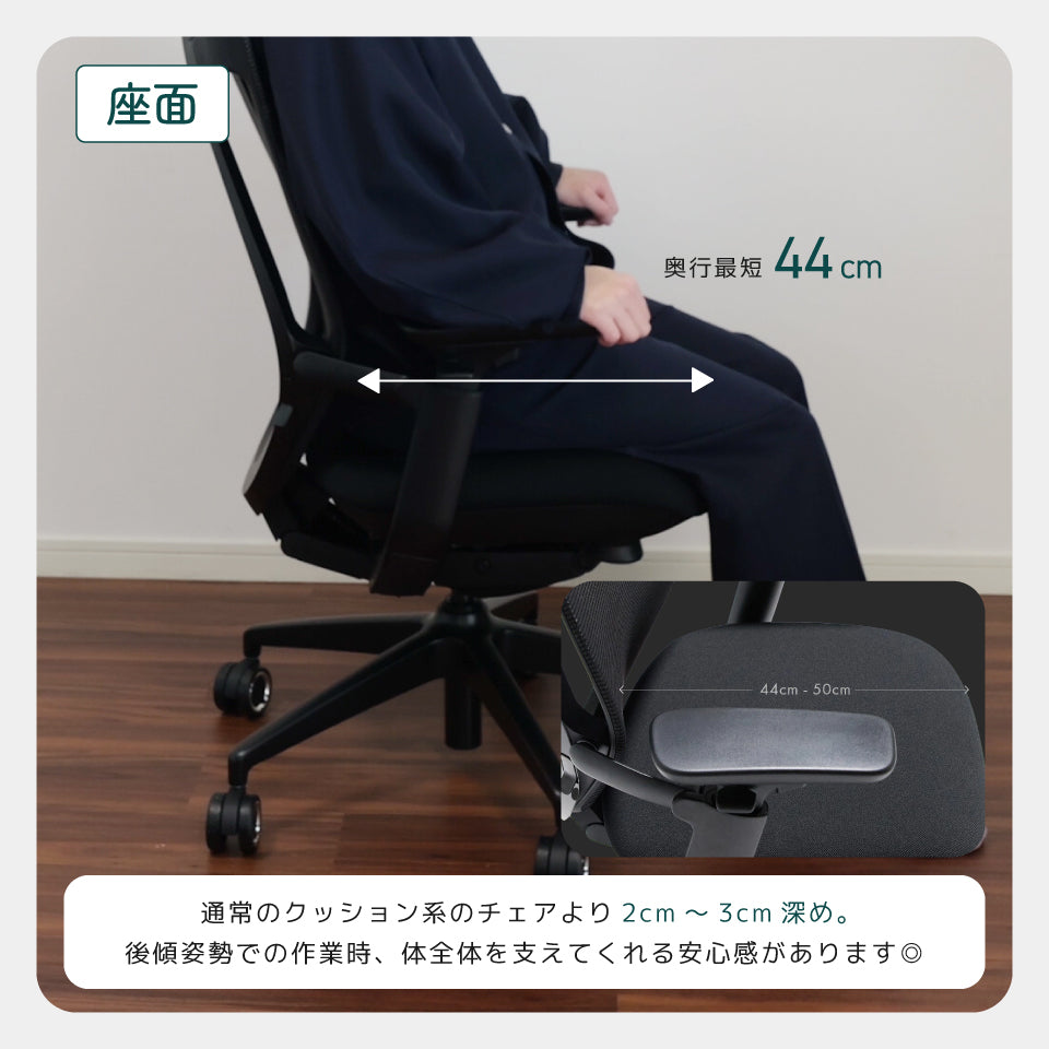 AIMchair Pro（ヘッドレストなし）