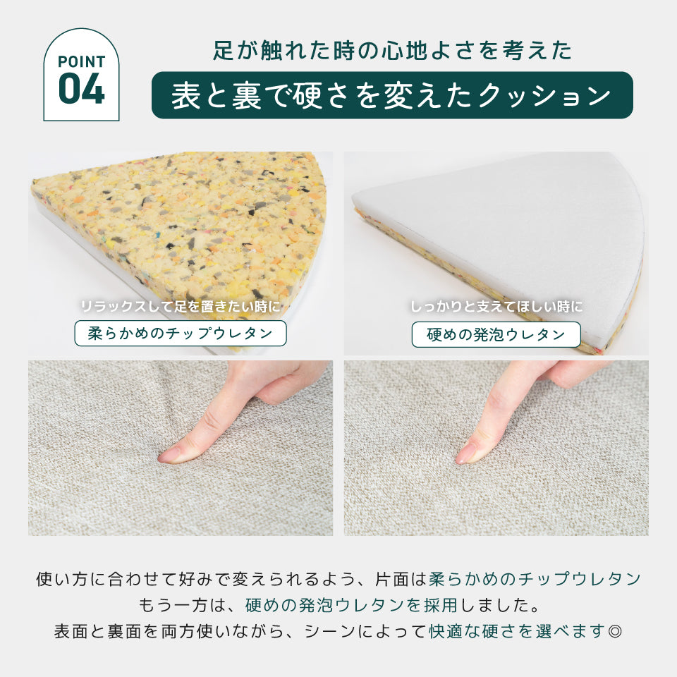 Wisteria ZATOOL PIZA -足置きパット-
