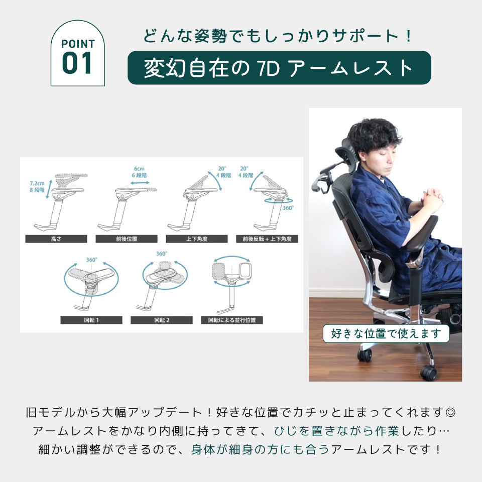Rasical Chair Elite（ご注文から2営業日以内に発送）