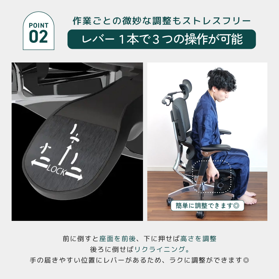 Rasical Chair Elite（ご注文から2営業日以内に発送）