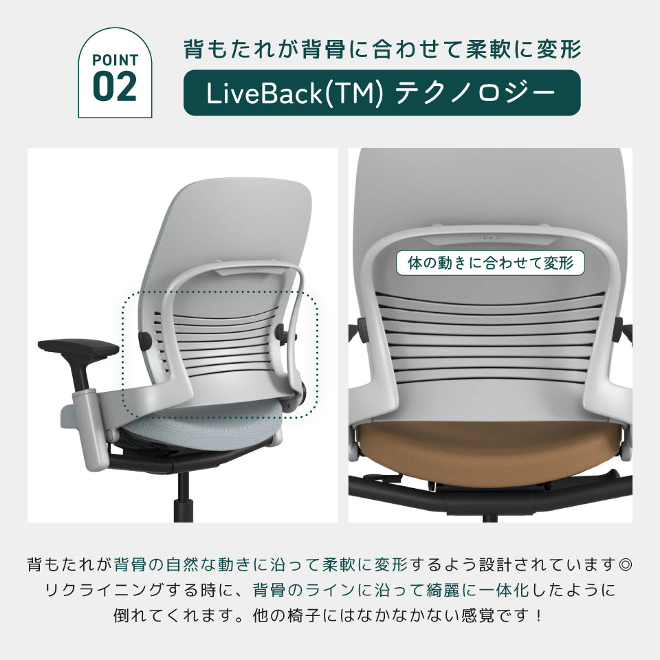 Steelcase Leap V2【ご注文から配送まで7〜10日ほどかかります】
